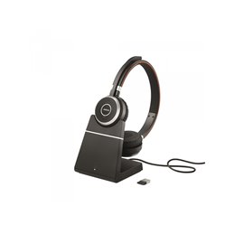 Jabra Evolve 65 SE UC Stereo inkl. Ladestation + Link 380a - 6599-833-499 от buy2say.com!  Препоръчани продукти | Онлайн магазин