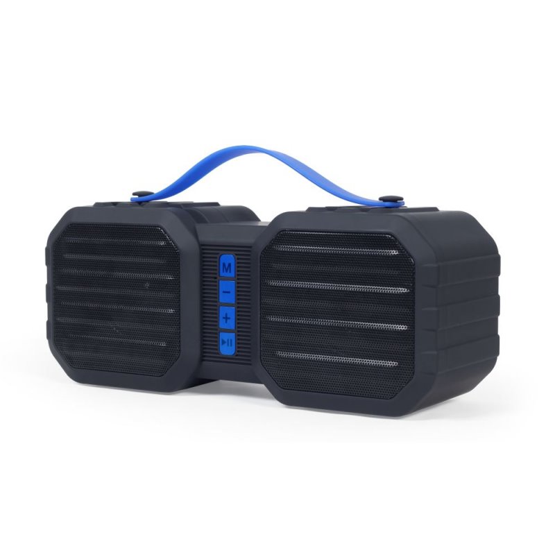 Gembird portable Bluetooth-Speaker, black/blue - SPK-BT-19 från buy2say.com! Anbefalede produkter | Elektronik online butik