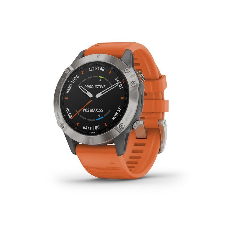 Garmin fenix 6 Sapphire Touchscreen 32GB WLAN GPS 010-02158-14 fra buy2say.com! Anbefalede produkter | Elektronik online butik