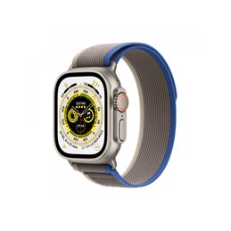 Apple Watch Ultra GPS + Cellular 49mm Titan Blue/Gray Trail Loop MQFV3FD/A от buy2say.com!  Препоръчани продукти | Онлайн магази