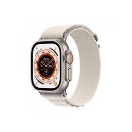 Apple Watch Ultra GPS + Cellular 49mm Titan Starlight Alpine Loop MQFQ3FD/A от buy2say.com!  Препоръчани продукти | Онлайн магаз