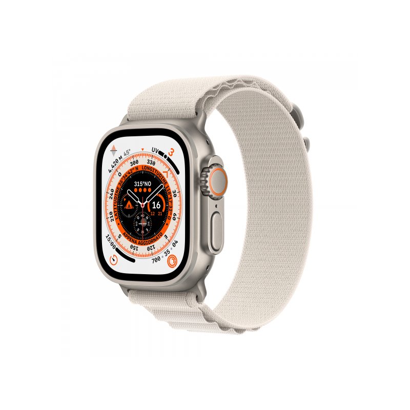 Apple Watch Ultra GPS + Cellular 49mm Titan Starlight Alpine Loop MQFQ3FD/A from buy2say.com! Buy and say your opinion! Recommen Apple Watch Ultra GPS + Cellular 49mm Titan Starlight Alpine Loop MQFQ3FD/A from buy2say.com! Buy and say your opinion! Recommen