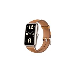 Huawei Watch Fit Mini Mocha Brown Leather Strap 55027537 fra buy2say.com! Anbefalede produkter | Elektronik online butik