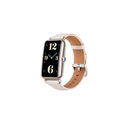 Huawei Watch Fit Mini Frosty White Leather Strap 55027538 alkaen buy2say.com! Suositeltavat tuotteet | Elektroniikan verkkokaupp