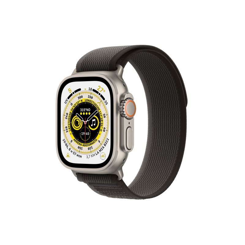 Apple Watch Ultra GPS+ Cellular 49mm Titanium Black/Gray Loop MQFW3FD/A alkaen buy2say.com! Suositeltavat tuotteet | Elektroniik