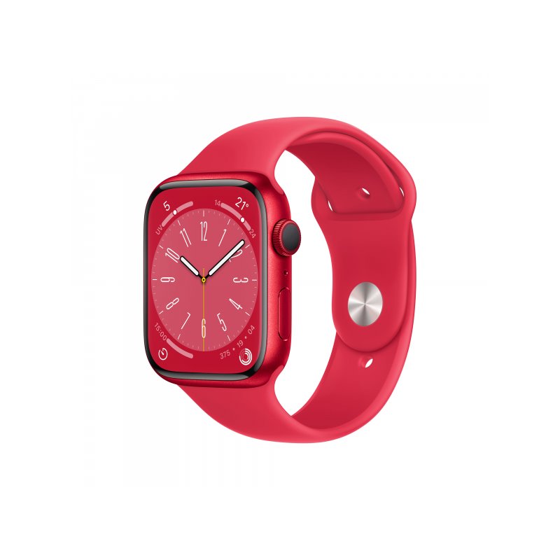 Apple Watch S8 GPS 41mm PRODUCT RED Aluminium Case Sport Band MNP73FD/A fra buy2say.com! Anbefalede produkter | Elektronik onlin