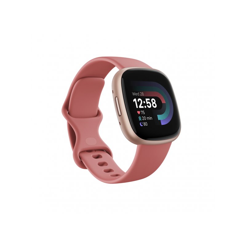 FitBit Versa 4 Fitnesstracker, Aluminium - Copperrose - FB523RGRW fra buy2say.com! Anbefalede produkter | Elektronik online buti