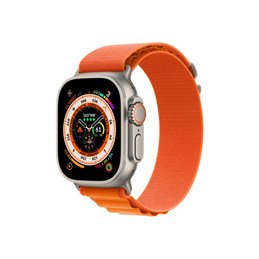 Apple Watch Ultra Titanium Cellular 49mm, Orange, Large - MQFM3FD/A fra buy2say.com! Anbefalede produkter | Elektronik online bu
