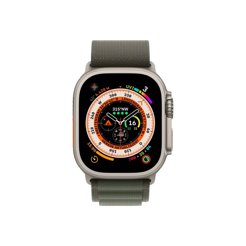 Apple Watch Ultra Titanium Cellular 49mm, Large - MQFP3FD/A от buy2say.com!  Препоръчани продукти | Онлайн магазин за електроник