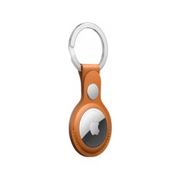Apple AirTag Leather Key Ring Golden Brown MMFA3ZM/A från buy2say.com! Anbefalede produkter | Elektronik online butik