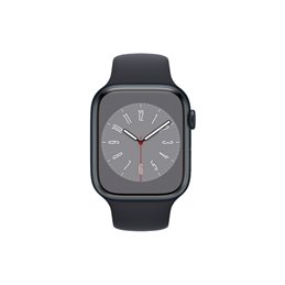 Apple Watch Series 8 GPS Cellular 45 mm Midnight Alu Sport Band MNK43FD/A fra buy2say.com! Anbefalede produkter | Elektronik onl