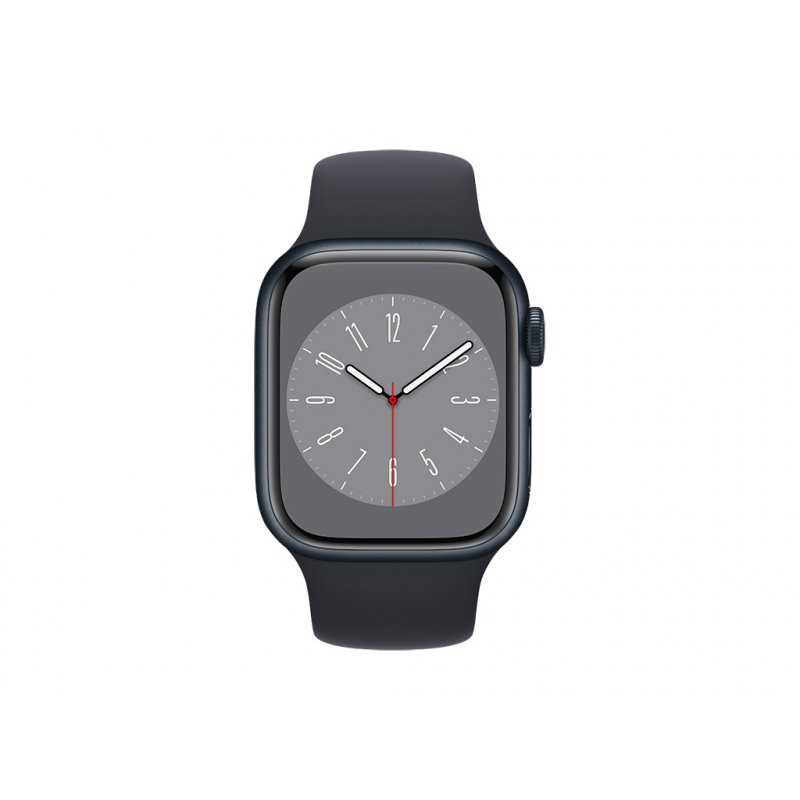 Apple Watch Series 8 GPS 41mm Midnight Aluminium Case Sport Band MNP53FD/A från buy2say.com! Anbefalede produkter | Elektronik o