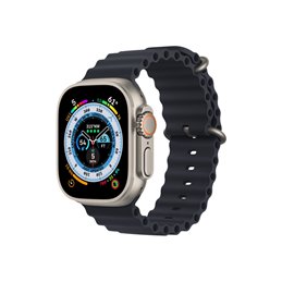 Apple Watch Ultra GPS Cellular 49mm Titanium Midnight Ocean MQFK3FD/A fra buy2say.com! Anbefalede produkter | Elektronik online 