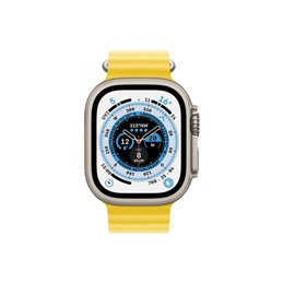 Apple Watch Ultra GPS Cellular 49mm Titanium Yellow Ocean Band MNHG3FD/A från buy2say.com! Anbefalede produkter | Elektronik onl