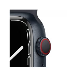 Apple Watch Series 7 GPS+ Cellular 45mm Midnight Aluminium MKJP3FD/A från buy2say.com! Anbefalede produkter | Elektronik online 