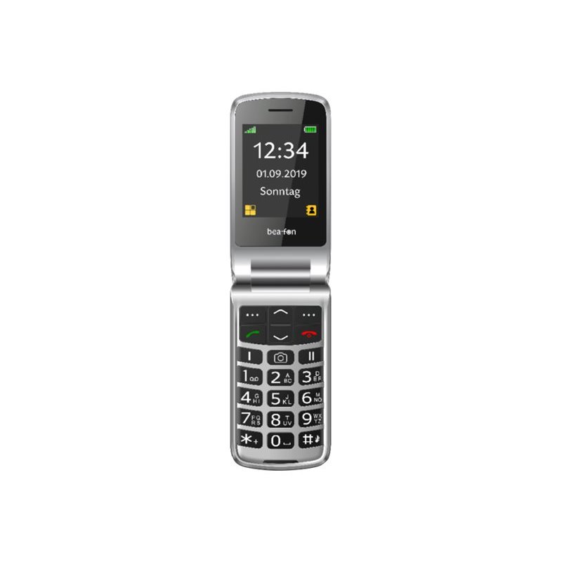 Bea-fon SL595plus Single SIM 2.4 3MP Schwarz Silber SL595plus_EU001BS från buy2say.com! Anbefalede produkter | Elektronik online