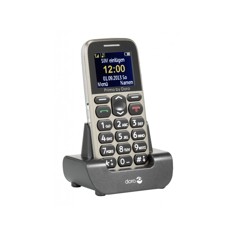 Doro Primo 215 Single SIM 1.7 Bluetooth 1000mAh Beige 360030 fra buy2say.com! Anbefalede produkter | Elektronik online butik