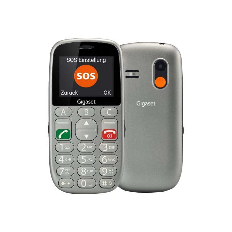 Gigaset GL390 2.2 0.3MP Dual SIM Titanium Silver S30853-H1177-R101 alkaen buy2say.com! Suositeltavat tuotteet | Elektroniikan ve