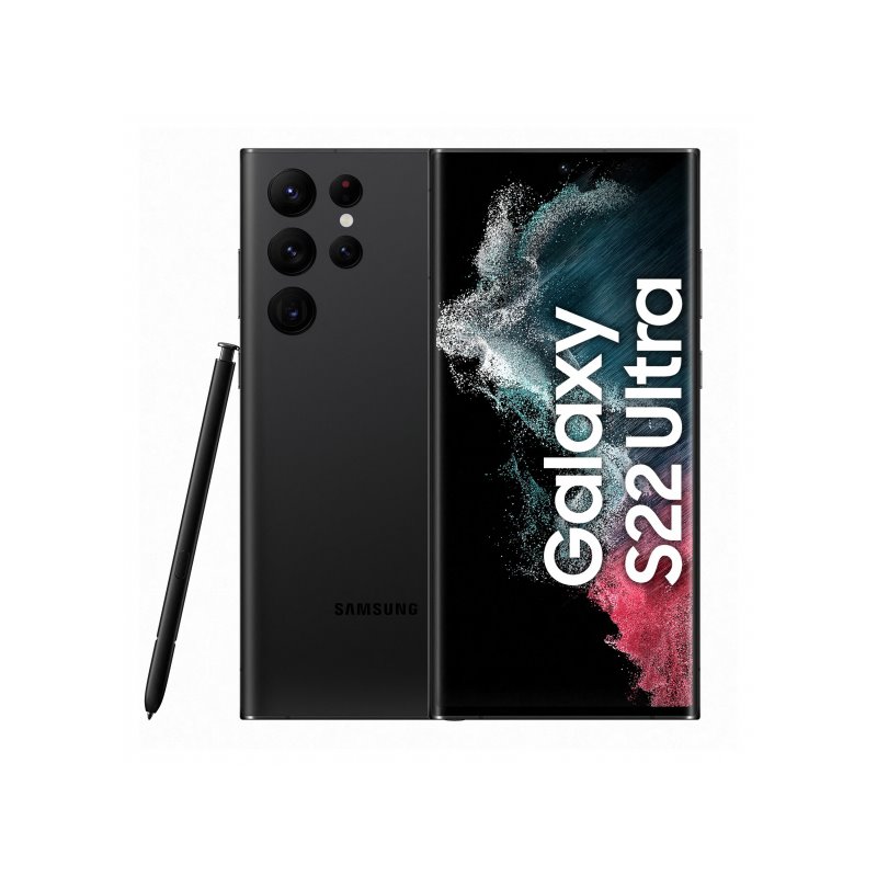 Samsung Galaxy S22 Ultra - Cellphone -256 GB - Black SM-S908BZKGEUB fra buy2say.com! Anbefalede produkter | Elektronik online bu