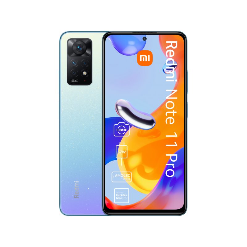Xiaomi Redmi Note 11 Pro 6/64GB Blue EU from buy2say.com! Buy and say your opinion! Recommend the product!