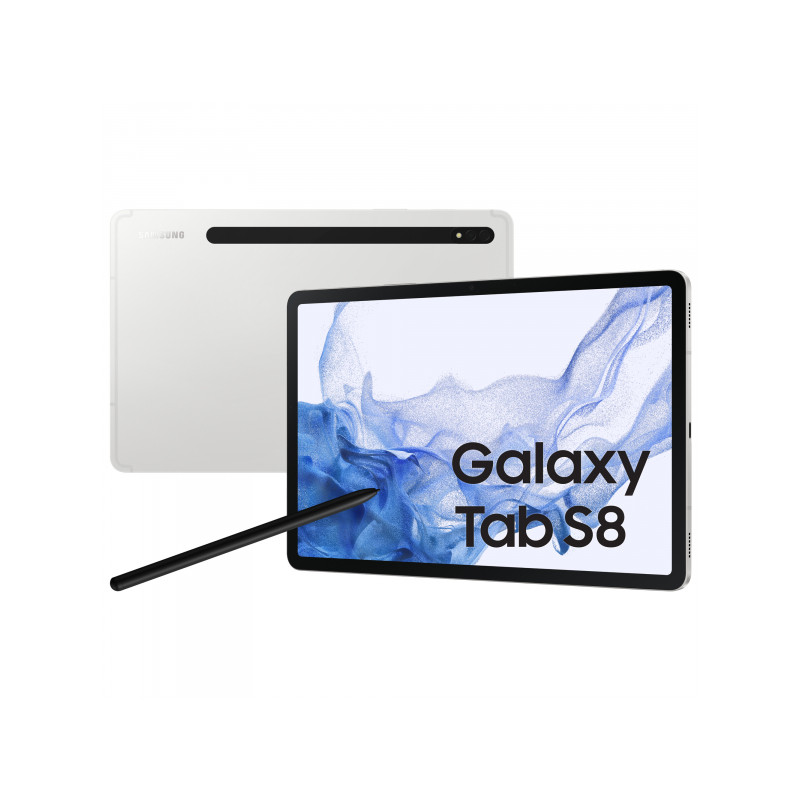 Samsung Galaxy Tab S8 WiFi + 5G X706N 128GB Silver EU - SM-X706BZSAEUE from buy2say.com! Buy and say your opinion! Recommend the