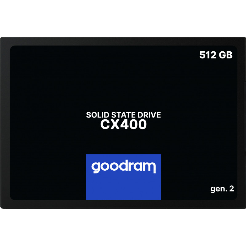 GOODRAM CX400 512GB G.2 SATA III SSDPR-CX400-512-G2 fra buy2say.com! Anbefalede produkter | Elektronik online butik