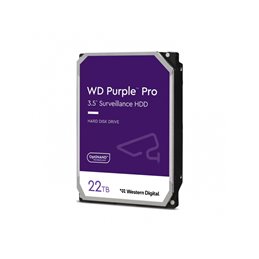 WD Purple Pro 22TB 512MB 3.5 SATA 6GB/S 7200RPM Serial ATA WD221PURP från buy2say.com! Anbefalede produkter | Elektronik online 