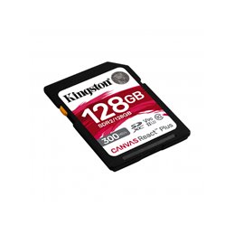 Kingston 128GB Canvas React Plus SDXC UHS-II 300R/260W U3 V90 SDR2/128GB från buy2say.com! Anbefalede produkter | Elektronik onl