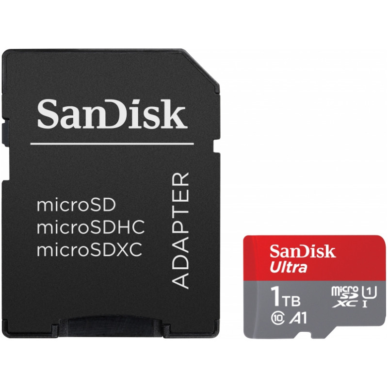 SanDisk MicroSDXC Ultra 1TB - SDSQUAC-1T00-GN6MA от buy2say.com! Препоръчани продукти | Онлайн магазин за електроника SanDisk MicroSDXC Ultra 1TB - SDSQUAC-1T00-GN6MA от buy2say.com! Препоръчани продукти | Онлайн магазин за електроника