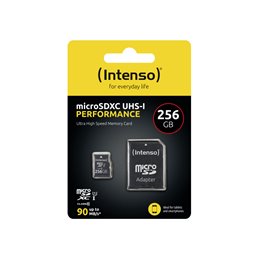 Intenso UHS-I Performance 256 GB microSDXC, Speicherkarte - 3424492 från buy2say.com! Anbefalede produkter | Elektronik online b