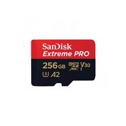 SanDisk MicroSDXC Extreme Pro 256GB - SDSQXCD-256G-GN6MA fra buy2say.com! Anbefalede produkter | Elektronik online butik