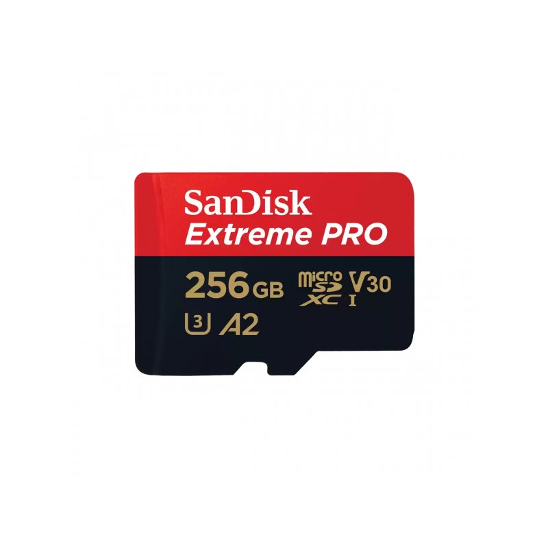 SanDisk MicroSDXC Extreme Pro 256GB - SDSQXCD-256G-GN6MA från buy2say.com! Anbefalede produkter | Elektronik online butik