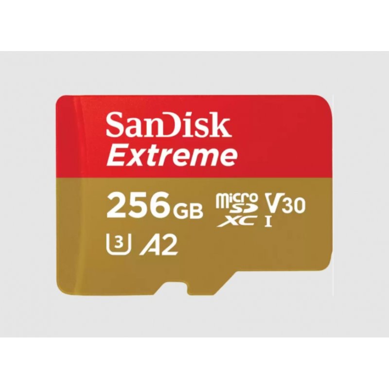 SanDisk MicroSDXC Extreme 256GB - SDSQXAV-256G-GN6MA alkaen buy2say.com! Suositeltavat tuotteet | Elektroniikan verkkokauppa