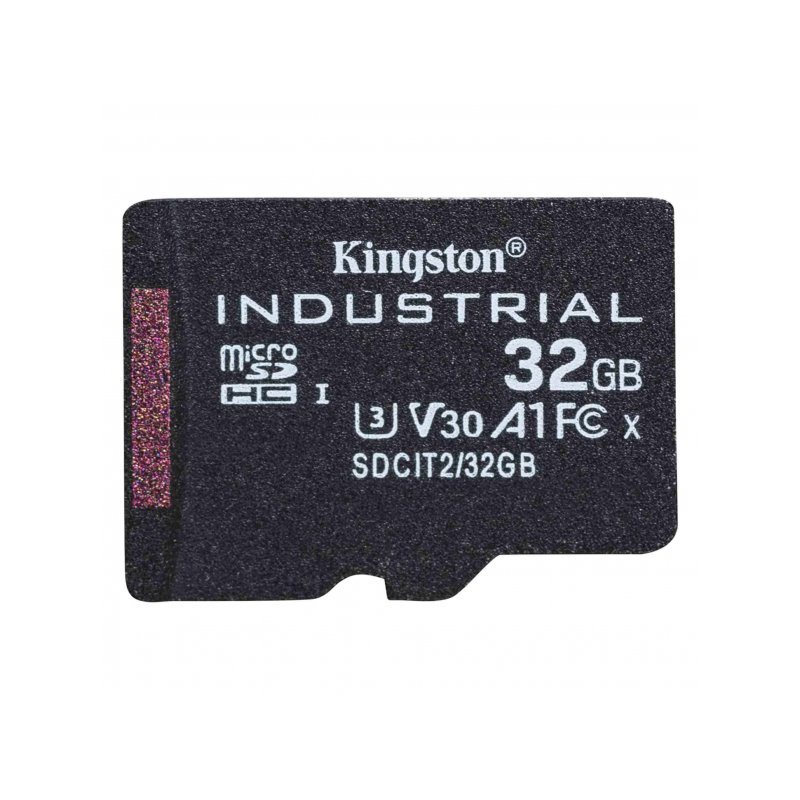 Kingston Industrial MicroSDHC 32GB C10 A1 pSLC SDCIT2/32GBSP från buy2say.com! Anbefalede produkter | Elektronik online butik