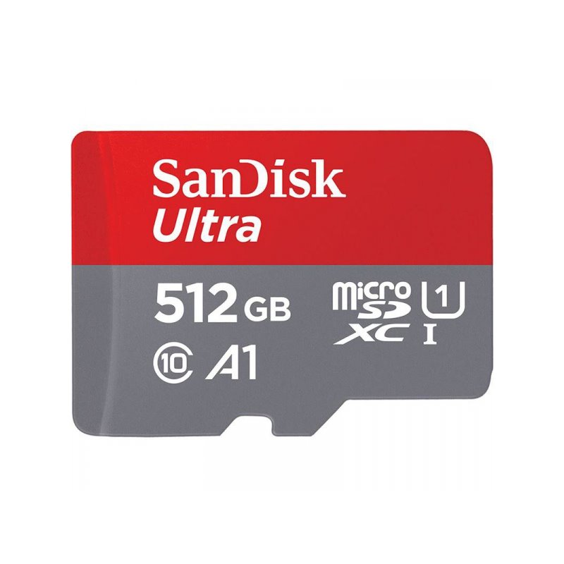 SanDisk Ultra 512GB microSDXC Card SDSQUAC-512G-GN6MN fra buy2say.com! Anbefalede produkter | Elektronik online butik
