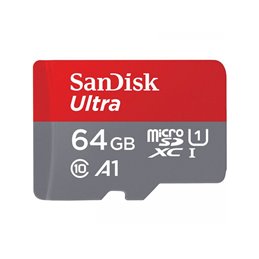SanDisk Ultra 64GB microSDXC Card SDSQUAB-064G-GN6MN от buy2say.com!  Препоръчани продукти | Онлайн магазин за електроника