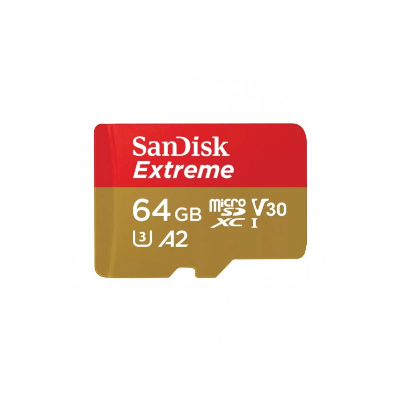 SanDisk MicroSDXC Extreme 64GB - SDSQXAH-064G-GN6MA from buy2say.com! Buy and say your opinion! Recommend the product!