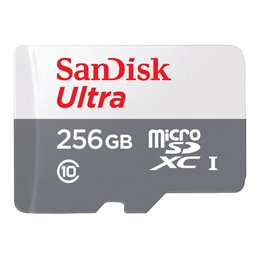 SanDisk microSDXC 256 GB Ultra Lite 100MB/s CL 10 UHS-I SDSQUNR-256G-GN3MN от buy2say.com!  Препоръчани продукти | Онлайн магази