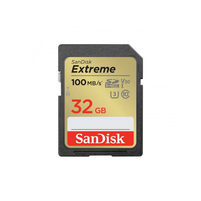 SanDisk SDHC Extreme 32GB - SDSDXVT-032G-GNCIN från buy2say.com! Anbefalede produkter | Elektronik online butik