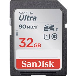 SanDisk  SDHC 32GB  ULTRA 90MB/s Class 10 UHS-I SDSDUNR-032G-GN6IN от buy2say.com!  Препоръчани продукти | Онлайн магазин за еле