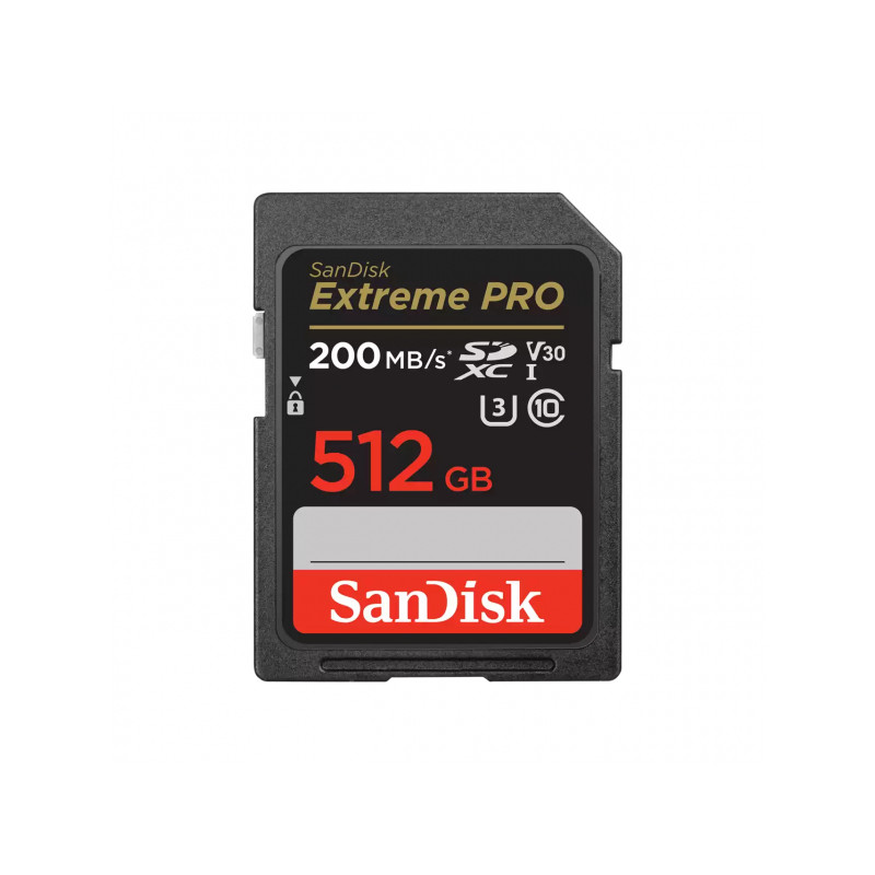 SanDisk SDXC Extreme Pro 512GB - SDSDXXD-512G-GN4IN fra buy2say.com! Anbefalede produkter | Elektronik online butik