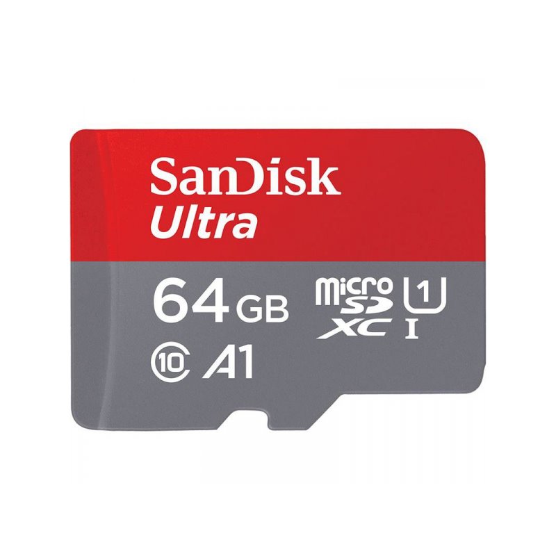 SanDisk Ultra 64GB microSDXC 140MB/s+SD Adapter SDSQUAB-064G-GN6I от buy2say.com!  Препоръчани продукти | Онлайн магазин за елек