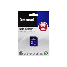 SDHC 8GB Intenso CL4 Blister från buy2say.com! Anbefalede produkter | Elektronik online butik