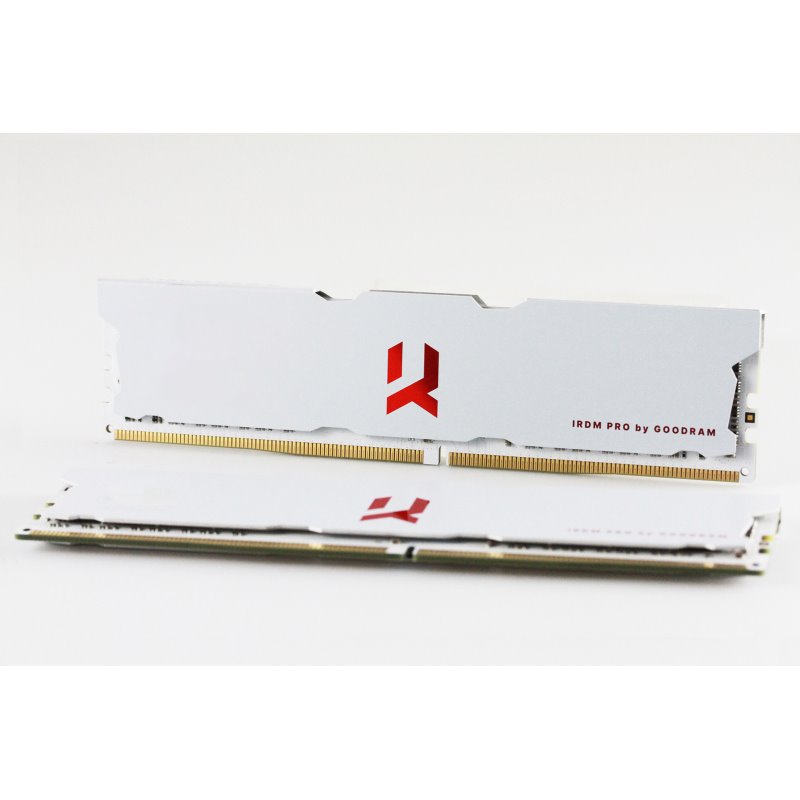 GoodRam DDR4 16GB PC3600 CL18 2x8GB IRDM Pro White IRP-C3600D4V64L18S/16GDC från buy2say.com! Anbefalede produkter | Elektronik 