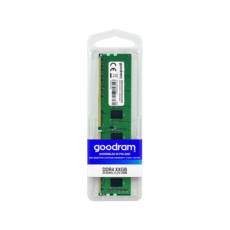 GOODRAM DDR4 3200 MT/s 16GB DIMM 288pin GR3200D464L22/16G from buy2say.com! Buy and say your opinion! Recommend the product!