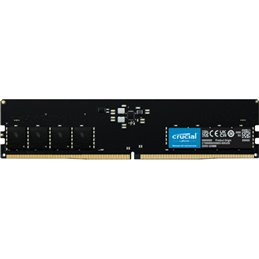 Crucial 16GB DDR5-4800 UDIMM CL40 16Gbit - 16 GB - DDR5 CT16G48C40U5 alkaen buy2say.com! Suositeltavat tuotteet | Elektroniikan 