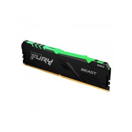 Kingston Fury Beast RGB - DDR4 - Kit - 64 GB 2 x 32 GB - KF436C18BBAK2/64 från buy2say.com! Anbefalede produkter | Elektronik on