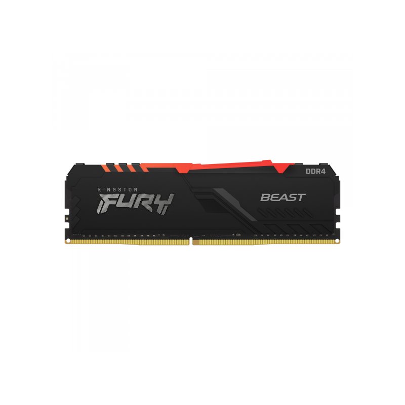 Kingston Fury Beast RGB 8GB DDR4 3733MHz CL19 DIMM KF437C19BBA/8 от buy2say.com!  Препоръчани продукти | Онлайн магазин за елект