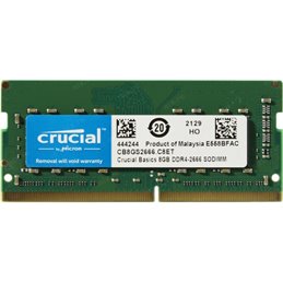 Crucial 8GB DDR4 2666MHz 1.2V SODIMM CB8GS2666 fra buy2say.com! Anbefalede produkter | Elektronik online butik