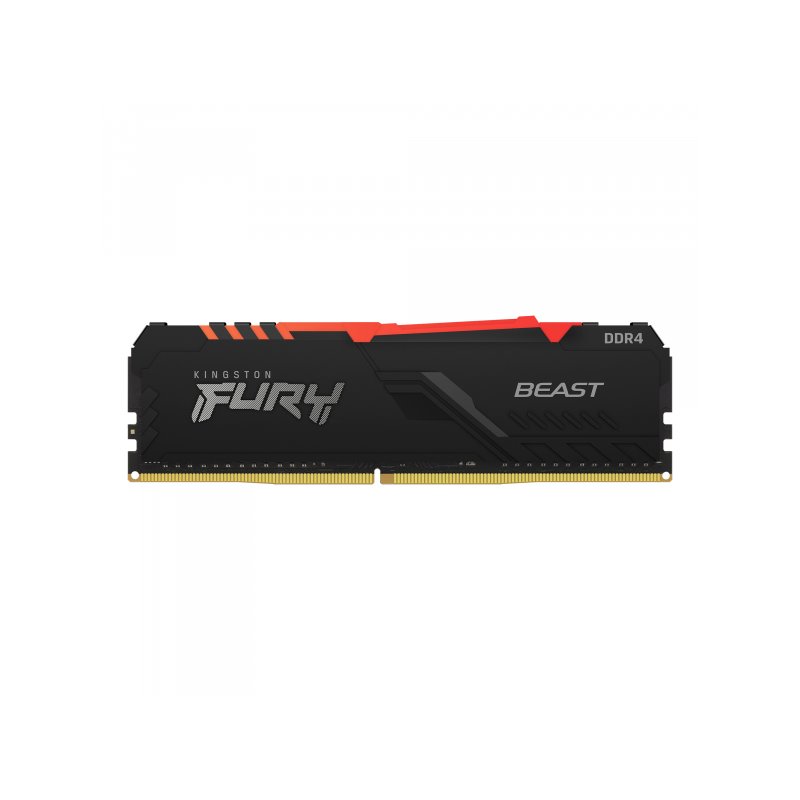 Kingston Fury Beast 8 GB 1 x 8 GB 2666 MHz 288 Pin DIMM DDR4 KF426C16BBA/8 fra buy2say.com! Anbefalede produkter | Elektronik on